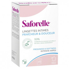 SAFORELLE LINGETTES INDIVIDUELLES X10 BOX