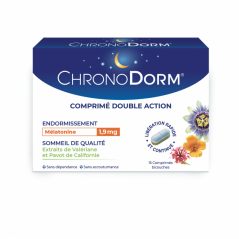 CHRONODORM 1.9MG DOUBLE ACTION CPS X15