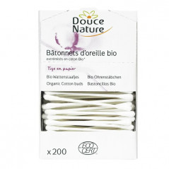 DOUCE NATURE BATONNETS D OREILLE BIO 200 UNITES
