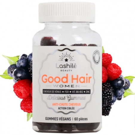 LASHILÉ BEAUTY GOOD HAIR WOMEN ANTI-CHUTE 60 GOMMES