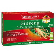 Ysanel ginseng gelée royale acérola 20 unités + 50 gélules