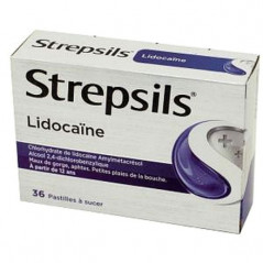 Strepsil Lidocaïne 36 pastilles