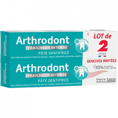 Arthrodont Pâte Dent fraîcheur intense 75 ml Duo