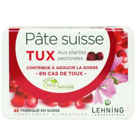 Lehning Pâte Suisse Tux Gom Suc 40 unités