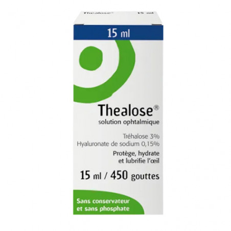 Thealoz solution ophtalmique 15 ml