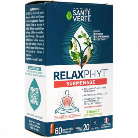 SV Relaxphyt Surmenage - 60 comprimés