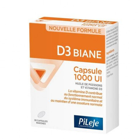 D3 Biane Capsule 30 unités