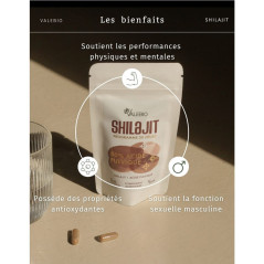 ValeBIO Shilajit Gel 60 unités