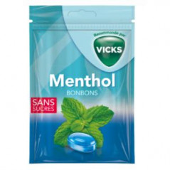 Vicks Bonbons Menthe Verte 72 g