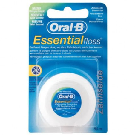 Oral-B Fil Dentaire Cire Mentholé