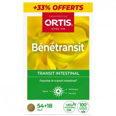 Ortis Benetransit Comprimés 54 + 18 offerts