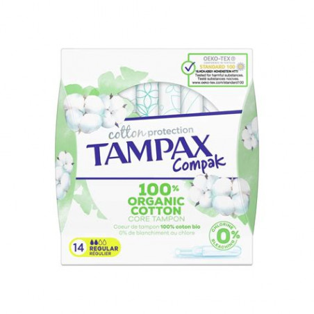 Tampax Compact Bio Régulier