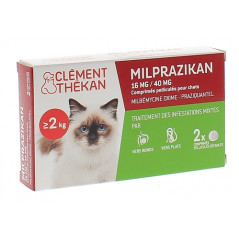 Clement Thekan Milprazikan 16 mg/40 mg Comprimés
