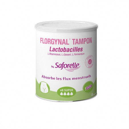 FLORGYNAL TAMPON SUPER 8