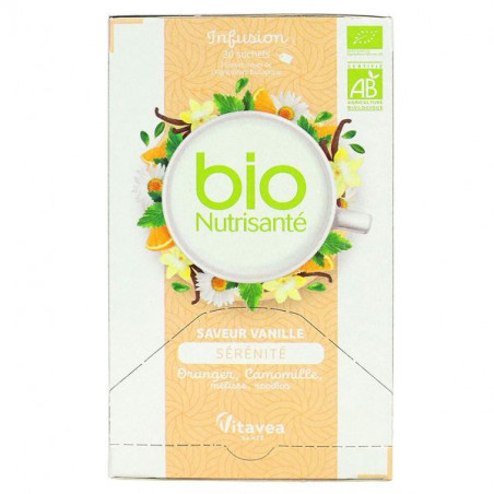 TISANE BIO VANILLE SERENITE NUTRISANTE