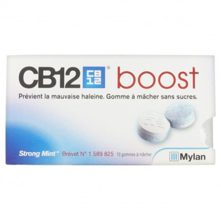 CB12 BOOST WHITE GOMMES TRAITANTES X10