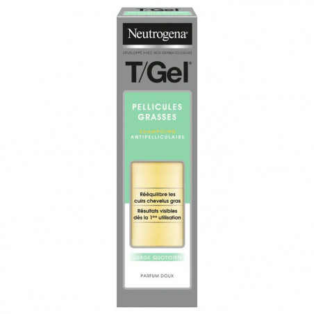NEUTROGENA T GEL SHP PELLICULES GRASSES 250ML