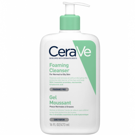 CERAVE GEL MOUSSANT 473ML