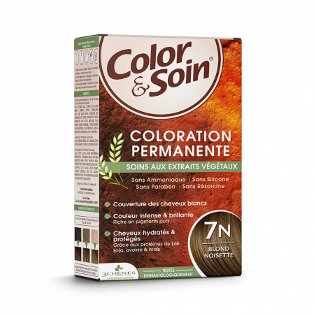 3 CHENES COLOR & SOIN N°7N BLOND NOISETTE
