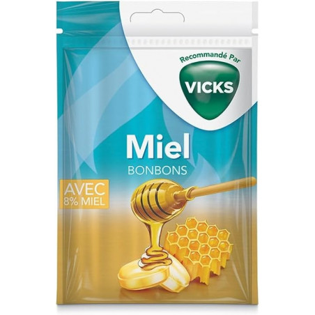 VICKS BONBONS MIEL 72G