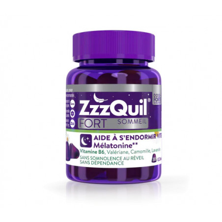 ZZZQUIL FORT GOMME B/30