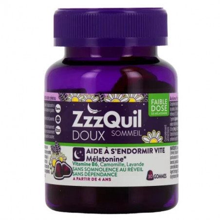 ZZZQUIL DOUX KIDS GOMME B/30