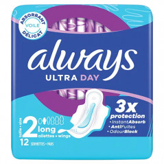 ALWAYS SERVIETTE ULTRA LONG PLUS 12