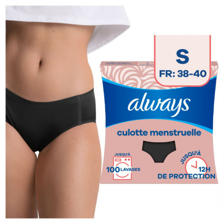 ALWAYS CULOTTE LAVABLE TAILLE S