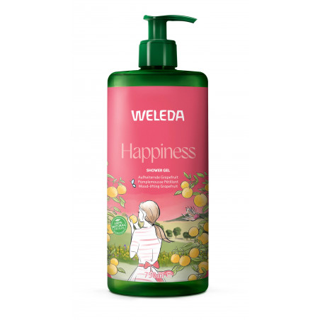WELEDA GEL DOUCHE HAPPINESS 750ML