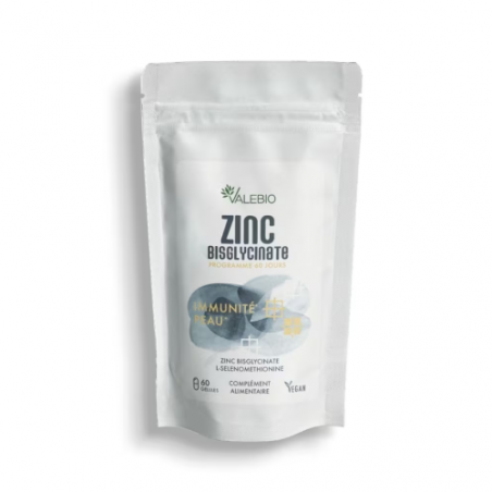 VALEBIO ZINC BISCYGLINATE 60 GELULES