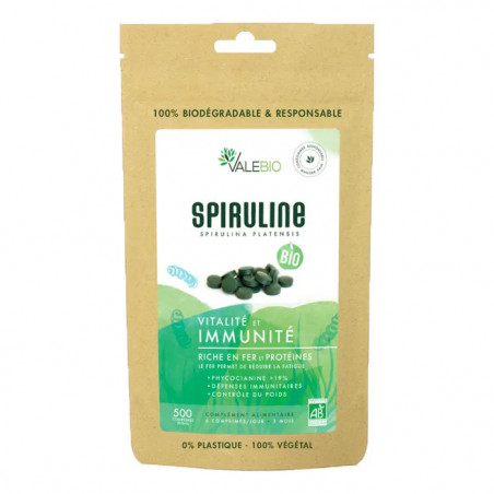 VALEBIO SPIRULINE BIO 500  COMPRIMES