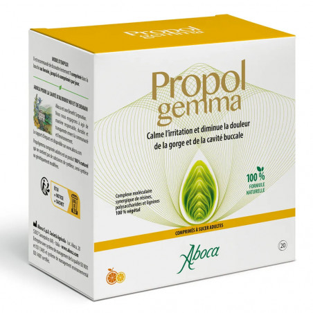 ABOCA PROPOLGEMMA ADULTE CPR B/ 20