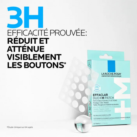 LA ROCHE POSAY EFFACLAR DUO PATCH B/ 22