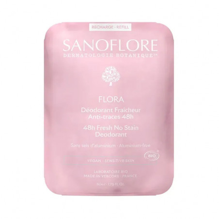SANOFLORE DEO FLORA 50ML RECH
