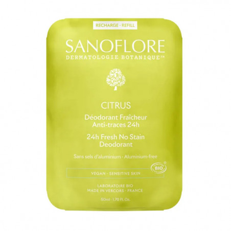 SANOFLORE DEO CITRUS 50ML RECH