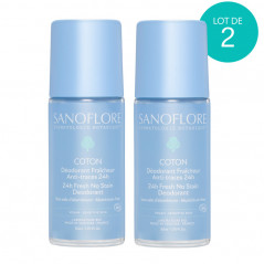 SANOFLORE DEO COTON ROLL-ON 50ML DUO
