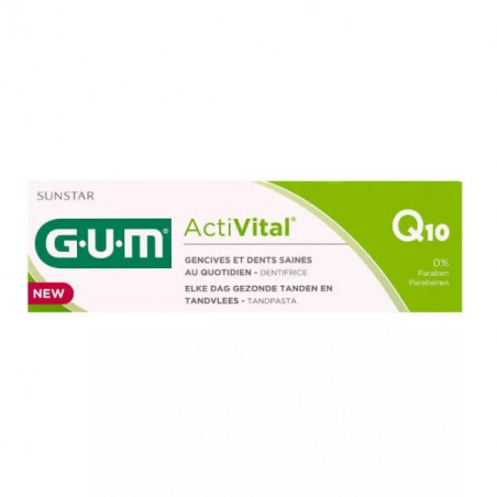 GUM 6050 ACTIVITAL GEL DTF PREV T/75ML