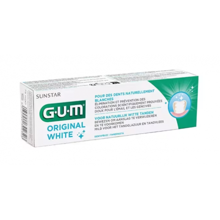 GUM ORIGINAL WHITE DENTIF 75ML