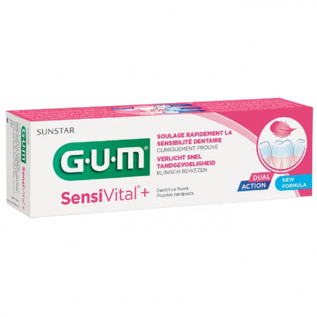 GUM SENSIVITAL + GEL DENT 75ML