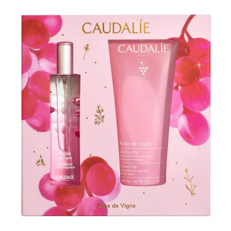 CAUDALIE COFFRET ROSE DES VIGNES 50ML