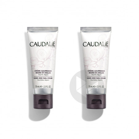 CAUDALIE CREME MAINS + ONGLES 75ML X2 DUO -50/2EME