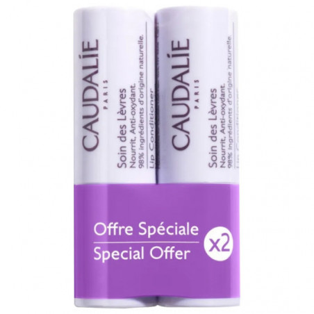 CAUDALIE STICK LEVRES 4G DUO