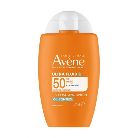 AVENE SOLAIRE IP50 ULTRA FLUIDE OIL CONTROL FLACON 50ML