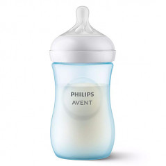 AVENT BIBERON NATURAL RESPONSE 260ML BLEU