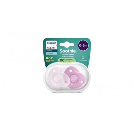 AVENT SUCETTE 0-6 MOIS FILLES