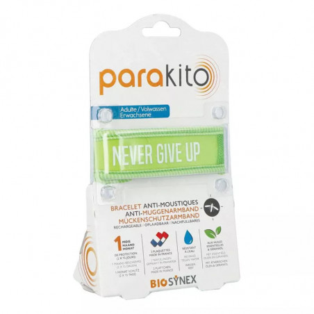 PARAKITO BRACELET ADULTE GOOD VIBES VERT