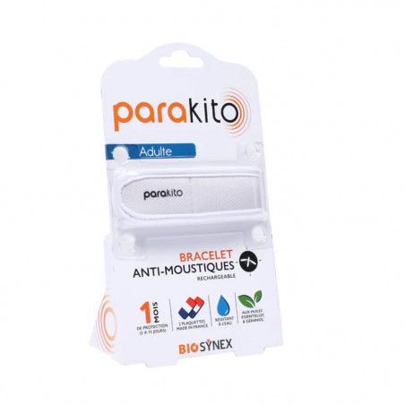 PARAKITO BRACELET ADULTES BLANC