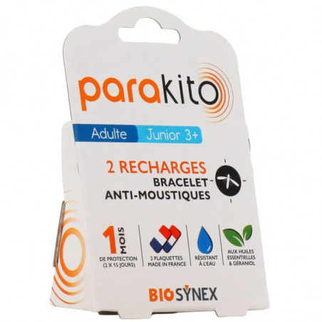 PARAKITO RECHARGES X2 ANTI MOUSTIQUE