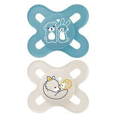 MAM 10 SUCETTE NAISSANCE 0-2 MOIS SILICONE X2