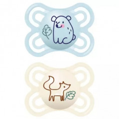 MAM 13 SUCETTE PERFECT 0-6 MOIS X2